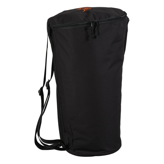 Remo - DJ-0012-BG- - Bag, Djembe, Deluxe, 14.5" X 24", Padded With Shoulder Strap, Handle, Pocket, Fits 12" Drum, Black