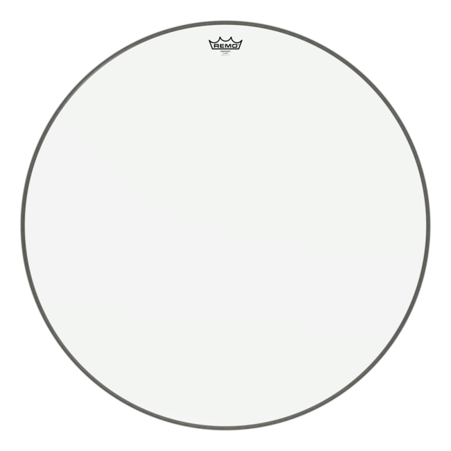 Remo - BB-1332-00- - **Special Order**, Bass Drum, Emperor, Clear, 32" Diameter