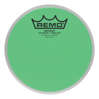 Remo Remo - BE-0306-CT-OGMP - Batter, Emperor, Colortone, Crimplock, 6" Diameter, Orange