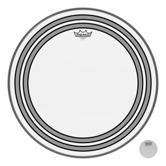 Remo Remo - PW-1322-00- - Bass Drum, Powersonic, Clear, 22" Diameter