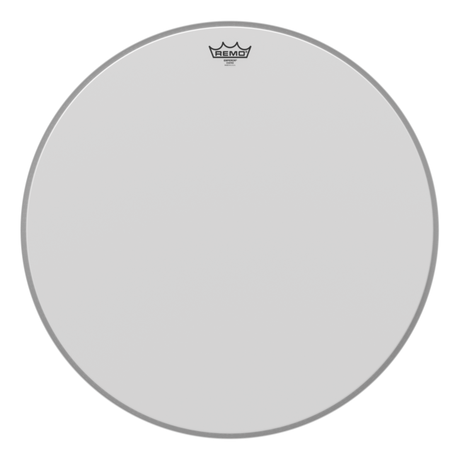 Remo - BB-1116-JP- - Bass Drum, Emperor, Coated, Smooth White, 16" Diameter