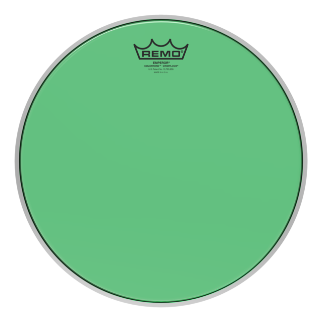 Remo - BE-0313-CT-OGMP - Batter, Emperor, Colortone, Crimplock, 13" Diameter, Orange