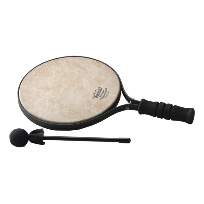 Remo - PD-1214-00-SD099 - Paddle Drum, Skyndeep Fiberskyn Head, 12" And 14'' Diameter (Includes 1 Key, 2 Mallets And 3 Ball Pack)