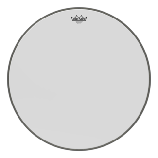Remo Remo - BR-1222-MP- - Bass Drum, Ambassador, Smooth White, 22" Diameter, Mp