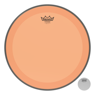 Remo Remo - P3-1316-CT-PK - Bass Drum, Powerstroke 3, Colortone, 16" Diameter, No Striping, Pink