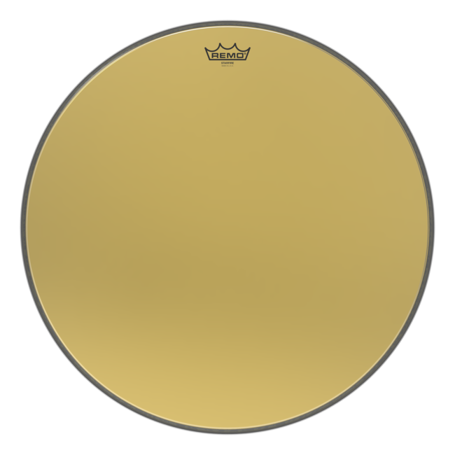 Remo - GD-1024-00- - Bass Drum, Gold Starfire, 24" Diameter