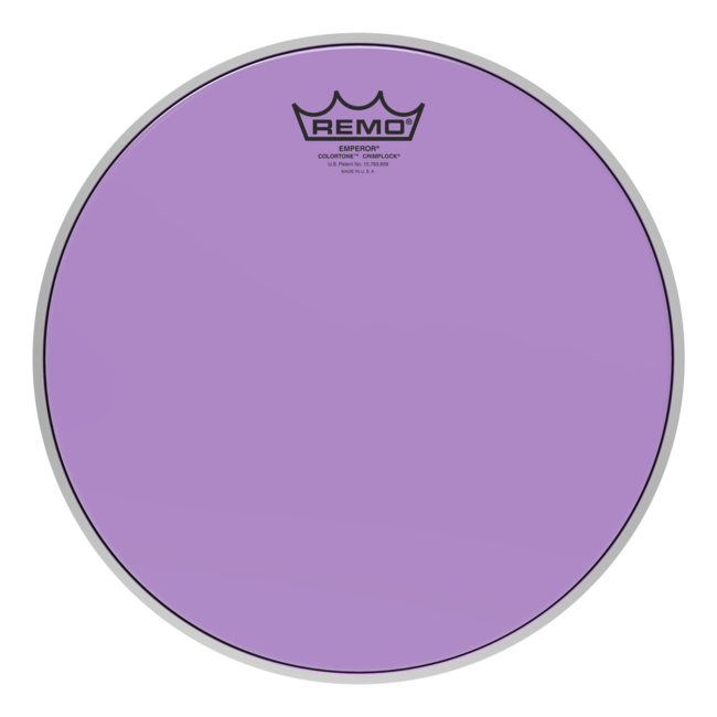 Remo - BE-0312-CT-RDMP - Batter, Emperor, Colortone, Crimplock, 12" Diameter, Red