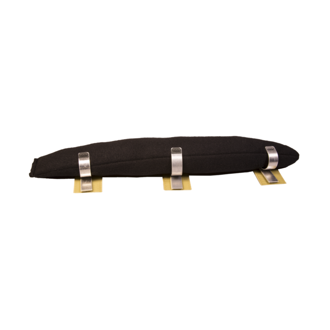 Remo - HK-MUFF-22- - Hardware Package, Bass Muffle Strip, Black, For 22" Diameter Drum