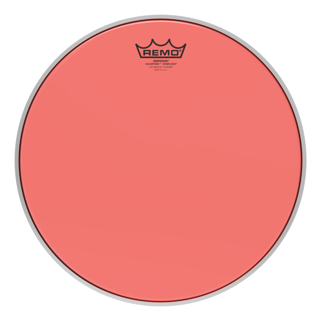 Remo - BE-0314-CT-YEMP - Batter, Emperor, Colortone, Crimplock, 14" Diameter, Yellow