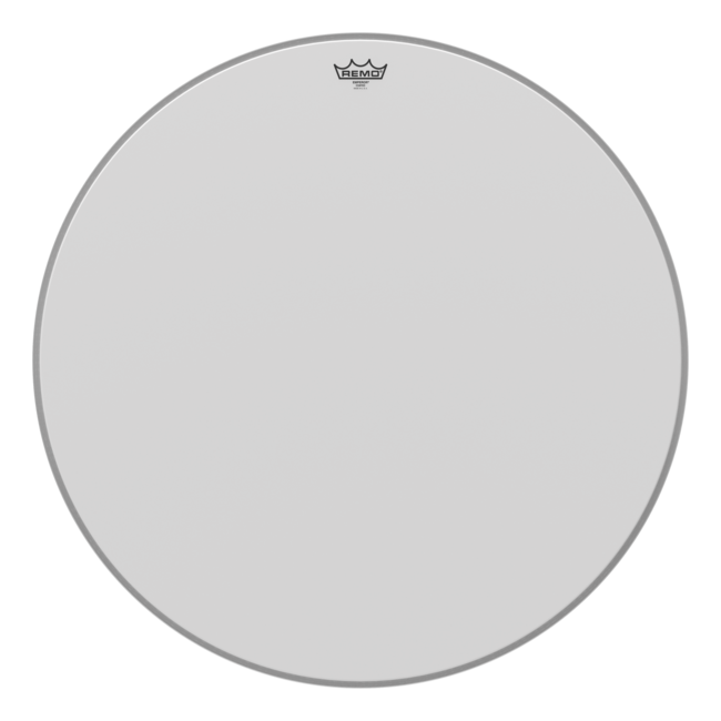 Remo - CS-1326-10- - Bass Drum, Controlled Sound, Clear, 26" Diameter, Black Dot On Top