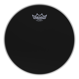Remo Remo - PS-0413-MP- - Batter, Crimplock, Pinstripe, Ebony, 13" Diameter