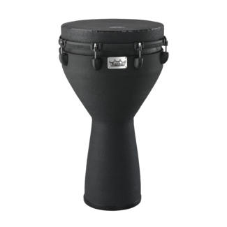 Remo Remo - DJ-0014-05- - Djembe, Mondo, Key-Tuned, 14" X 25", Skyndeep Fiberskyn, Contour Tuning Brackets, Earth Finish