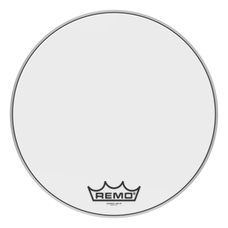 Remo Remo - PM-1024-MP- - Bass Drum, Powermax, Ultra White, 24" Diameter, Mp