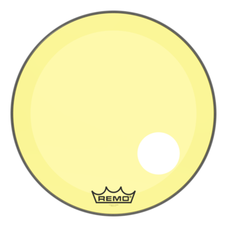 Remo Remo - P3-1326-CT-BU - Bass Drum, Powerstroke 3, Colortone, 26" Diameter, Blue