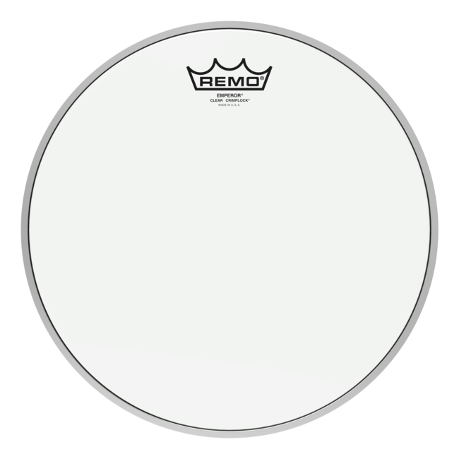 Remo - BE-0313-MP- - Batter, Crimplock, Emperor, Clear, 13" Diameter
