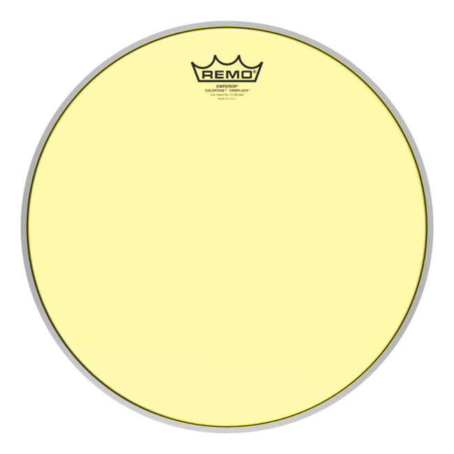 Remo - BE-0306-CT-BUMP - Batter, Emperor, Colortone, Crimplock, 6" Diameter, Blue