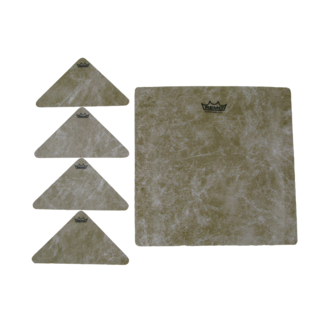 Remo Remo - HK-8500-00- - Texture Targets, 9.75" Circle + 4 Small Curves, W/ Adhesive