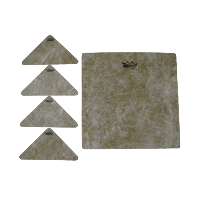 Remo - HK-8500-00- - Texture Targets, 9.75" Circle + 4 Small Curves, W/ Adhesive