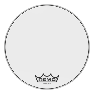 Remo Remo - PM-2022-MP- - Bass Drum, Powermax 2, Ultra White, 22" Diameter, Mp