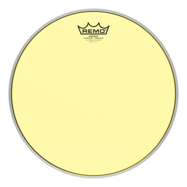 Remo - BE-0314-CT-BUMP - Batter, Emperor, Colortone, Crimplock, 14" Diameter, Blue