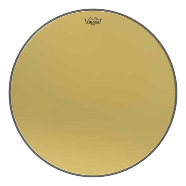 Remo - PM-1216-C1- - Bass Drum, Graphic, Powermax, 16" Diameter, 'Diamond Plate'