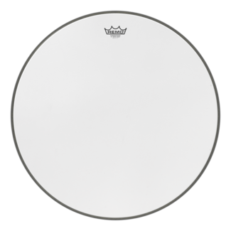 Remo Remo - P3-1824-WS- - Bass Drum, Powerstroke 3, Ambassador, White Suede, 24" Diameter