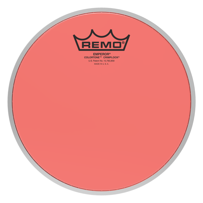 Remo - BE-0308-CT-YEMP - Batter, Emperor, Colortone, Crimplock, 8" Diameter, Yellow