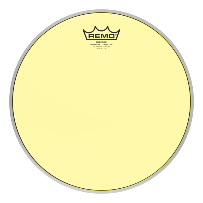 Remo - BE-0313-CT-BUMP - Batter, Emperor, Colortone, Crimplock, 13" Diameter, Blue