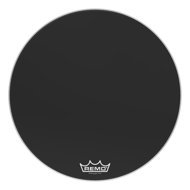 Remo - PM-2014-MP- - Bass Drum, Powermax 2, Ultra White, 14" Diameter, Mp
