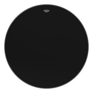 Remo Remo - ES-1040-00- - **Special Order**, Bass Drum, Ambassador, Ebony, 40" Diameter
