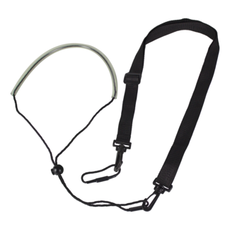 Remo Remo - HK-2054-71- - Strap, Shoulder, 1" X 54", Adjustable, Plastic Clip, No Pad, Black Nylon
