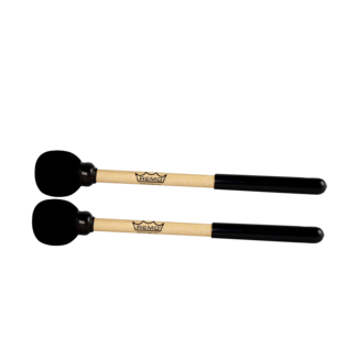 Remo Remo - HK-1260-00- - Mallet, Ez Bass Drum, Single, 2.5" X 14", Natural Wood, Black