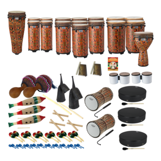 Remo Remo - PP-WMDC-BB- - World Music Drumming - Drum Pack, Bb