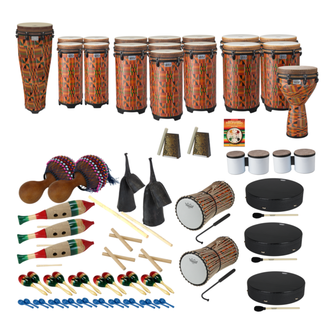 Remo - PP-WMDC-BB- - World Music Drumming - Drum Pack, Bb