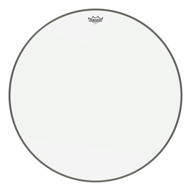 Remo - BR-1330-00- - **Special Order**, Bass Drum, Ambassador, Clear, 30" Diameter
