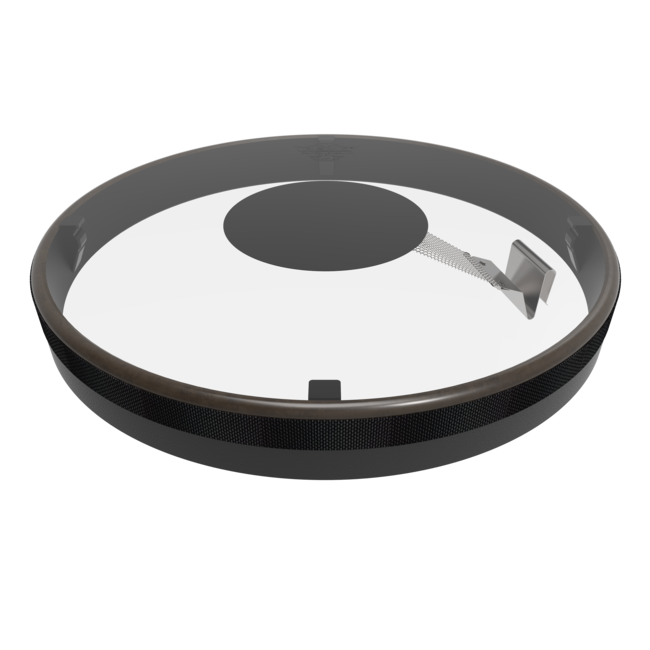 Remo - RL-1013-71-SD099 - Drumhead, Rhythm Lid, 13" X 1.5", Beige Skyndeep Fiberskyn, 10-Mil