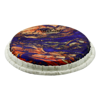 Remo Remo - M9-0715-S4-SD005 - **Special Order**, Bongo Drumhead, Tucked, 7.15", Skyndeep, "Petrified Cave" Graphic