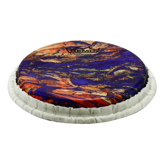 Remo - M9-0715-S4-SD005 - **Special Order**, Bongo Drumhead, Tucked, 7.15", Skyndeep, "Petrified Cave" Graphic