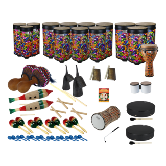 Remo Remo - LI-0498-WM- - World Music Drumming, 20th Anniversary Teacher Edition, Dvd-Rom