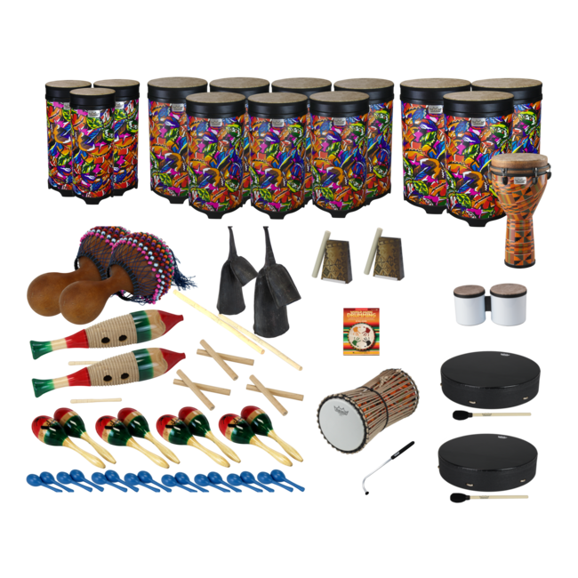 Remo - LI-0498-WM- - World Music Drumming, 20th Anniversary Teacher Edition, Dvd-Rom
