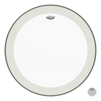 Remo Remo - P4-1118-C2- - Bass Drum, Powerstroke 4, Coated, 18" Diameter, With Impact Patch