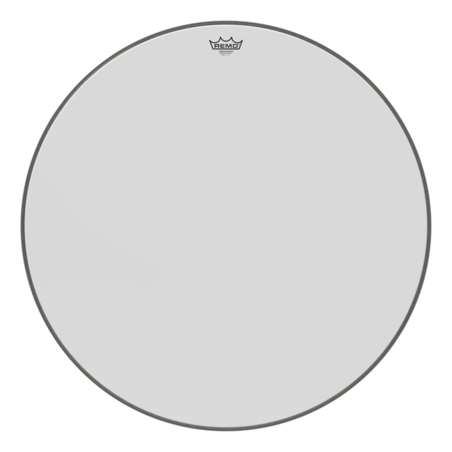 Remo - BR-1232-00- - **Special Order**, Bass Drum, Ambassador, Smooth White, 32" Diameter