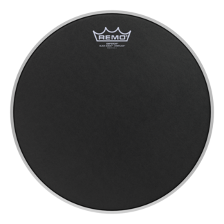 Remo Remo - ES-0814-MP- - Batter, Crimplock, Emperor, Black Suede, 14" Diameter