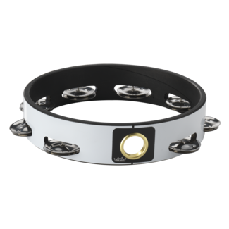 Remo Remo - TA-6108-52- - Tambourine, Headless, 8" Diameter, 8 Pairs Jingles X 1 Row, Red