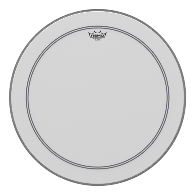 Remo - P3-1124-BP- - **Special Order**, Bass Drum, Powerstroke 3, Coated, 24" Diameter