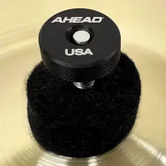 Ahead Ahead - AHSN-BLK - Speed Nuts Knurled Metal Cymbal Washer 4 Pack -Black