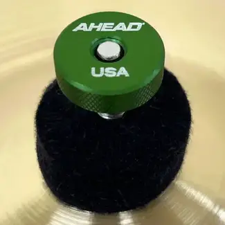 Ahead Ahead - AHSN-GRN - Speed Nuts Knurled Metal Cymbal Washer 4 Pack -Green