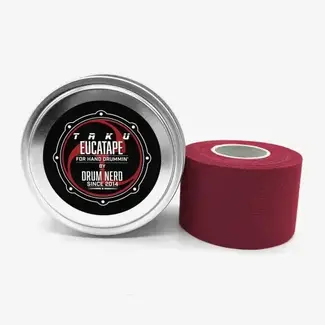 Drum Nerd EUCATAPE - ETBD - Hand Drumming/Stick Tape Infused with Eucalyptus (Orange Demian Arriaga Signature)