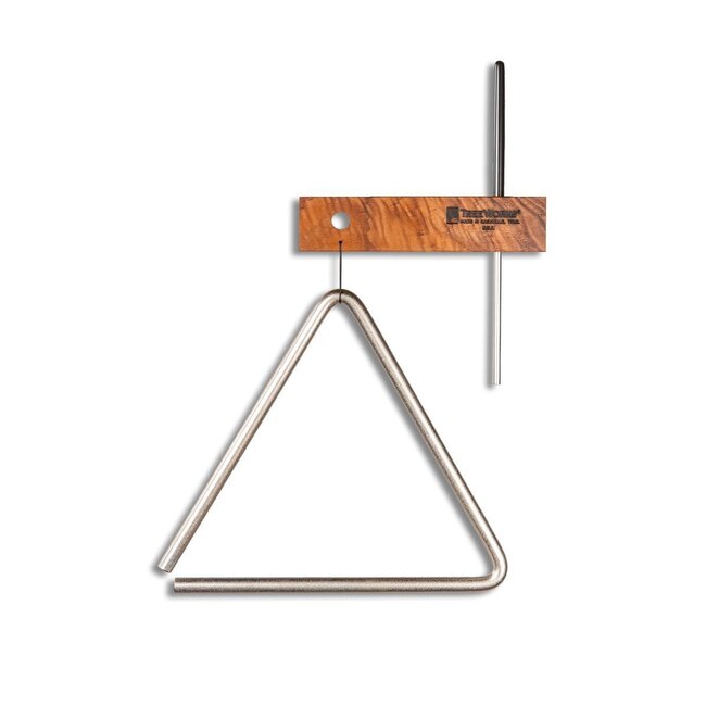 TreeWorks - TRE-HS08 - American-made 8-Inch Triangle with Beater/Striker and Holder
