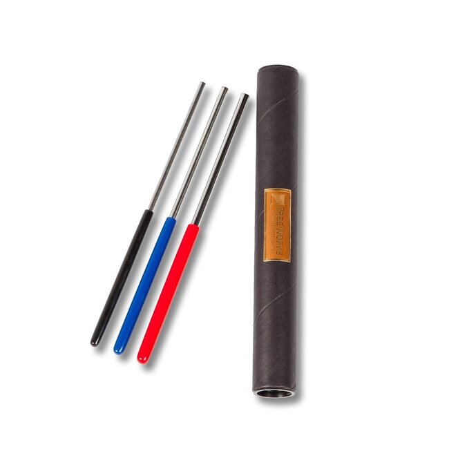 TreeWorks - TRE03btr - Professional Stainless Steel Triangle Beaters / Strikers, 3-pc. Set